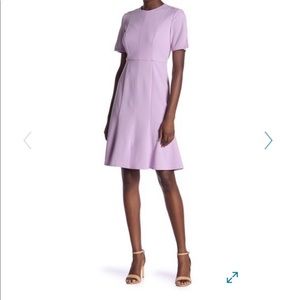 DONNA MORGAN Short Sleeve Fit and Flare Dress